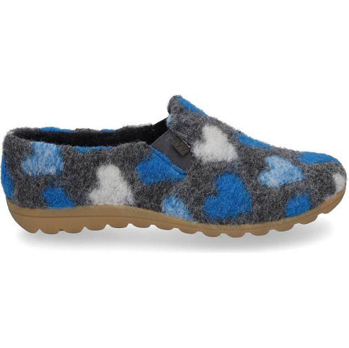 WESTLAND Hausschuh Cadiz 08, blau-multi
