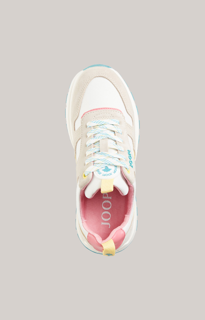 Sneaker Retron Hanna in Beige/Light Pink