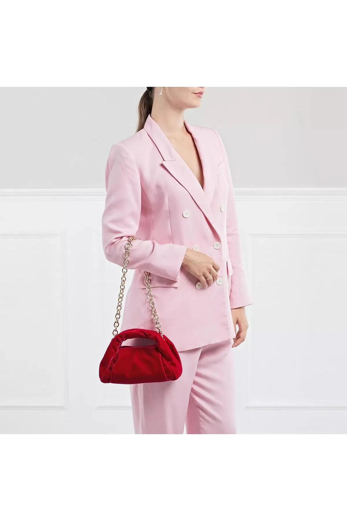 Stuart Weitzman  Die Moda Mini Tote Begonia