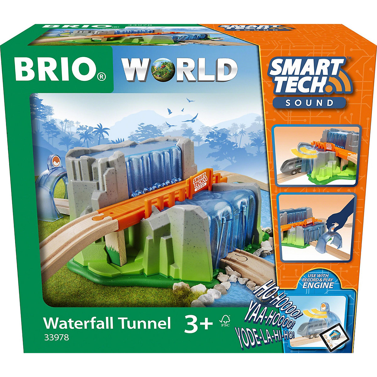 Smart Tech Sound Wasserfall-Tunnel