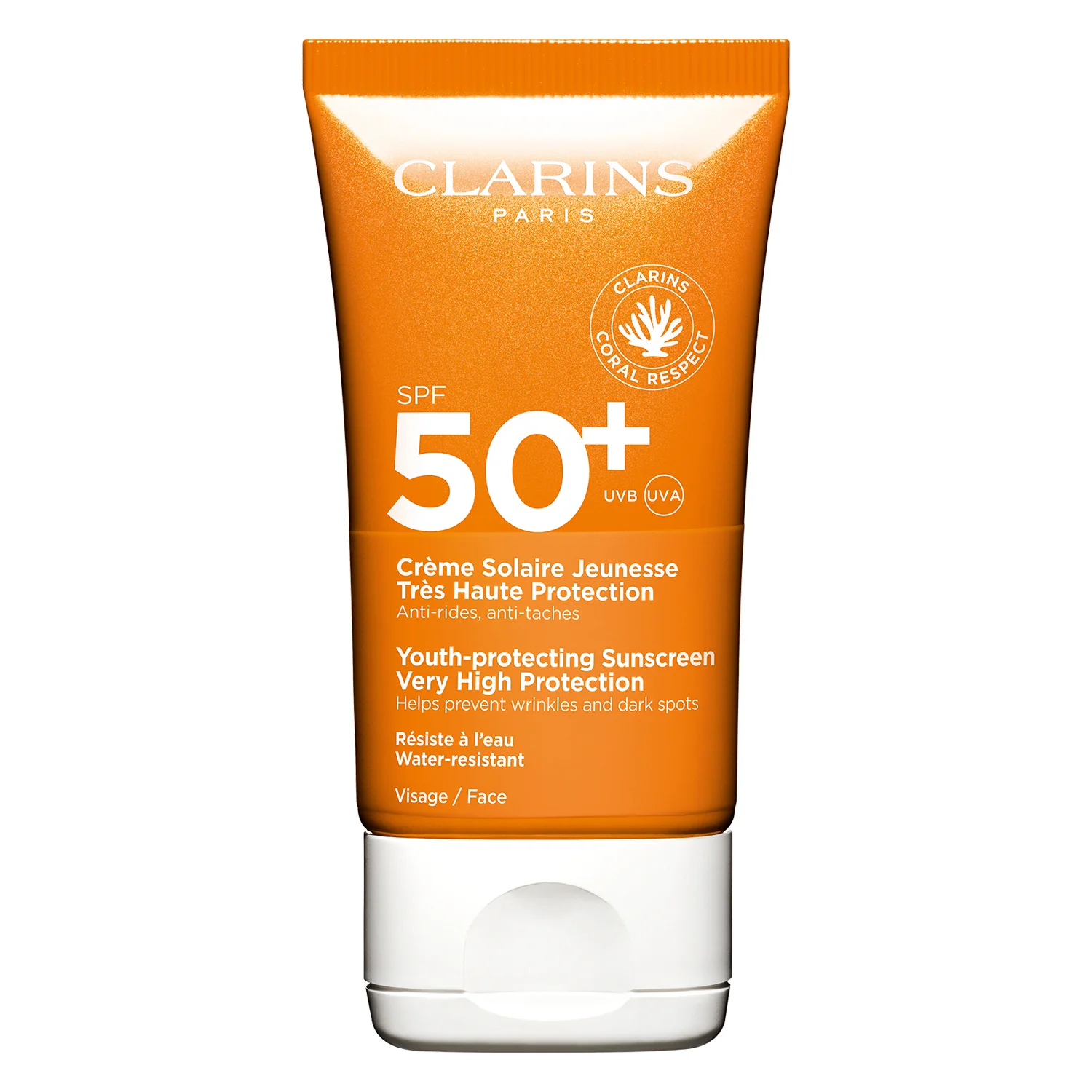 Sole Crème Solaire Jeunesse Très Haute Protection SPF50+ – Sonnenschutz für das Gesicht mit hohem Schutz.
