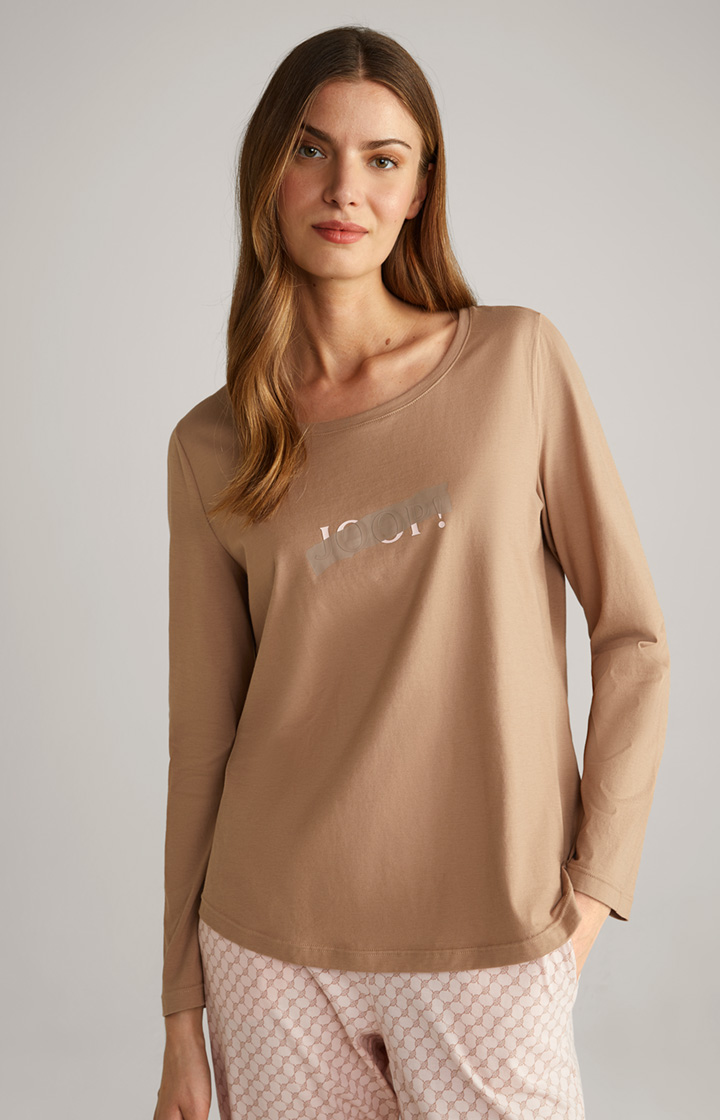 Loungewear Longsleeve in Camel