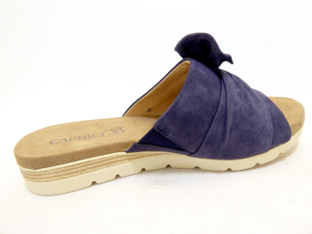 CAPRICE Pantoletten blau