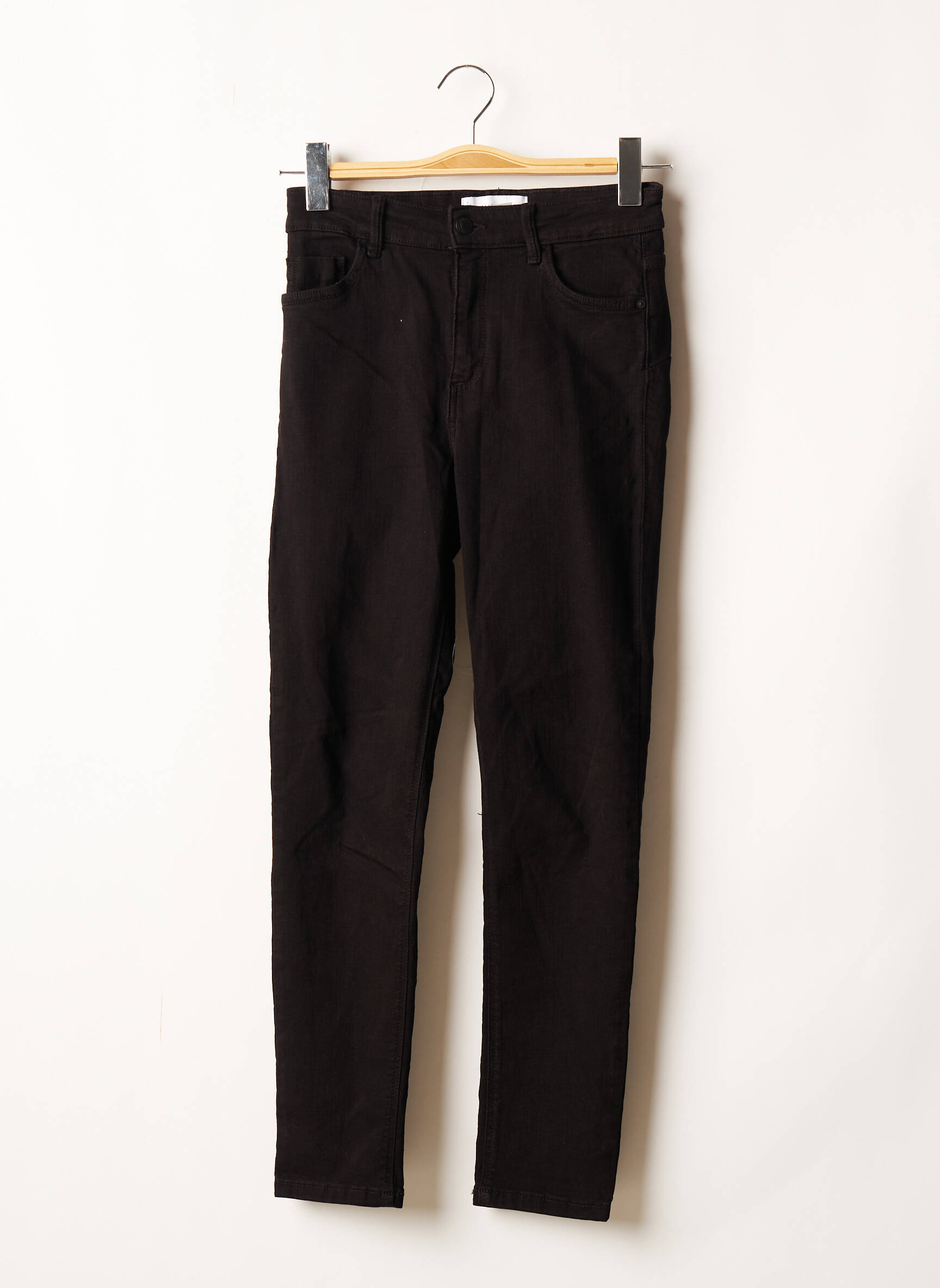 Mango Jeans Skinny Femme couleur noir