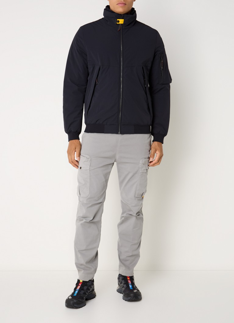 Giacca bomber trapuntata Parajumpers Laid Base Camp con tasca con zip