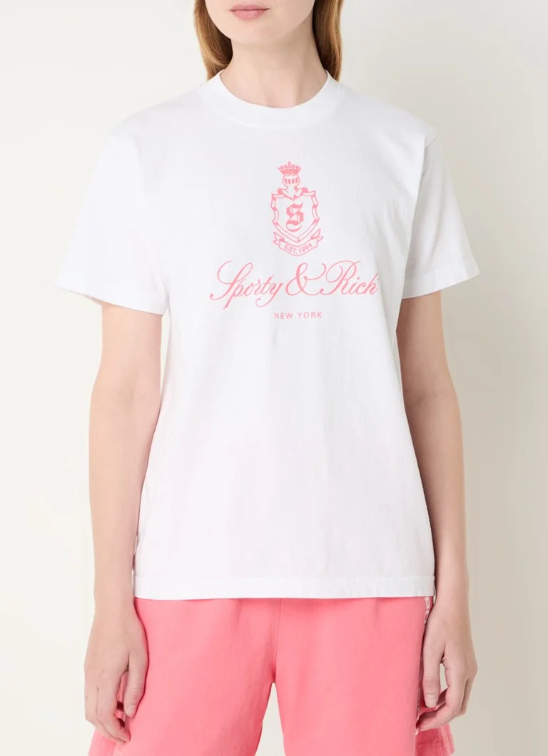 Sporty & Rich Vendome T-shirt with logo print