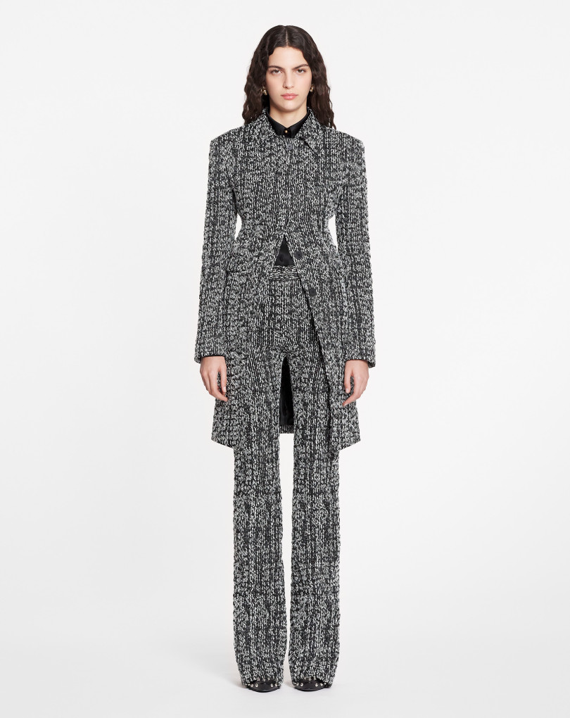 PANTALON AJUSTÉ ÉVASÉ