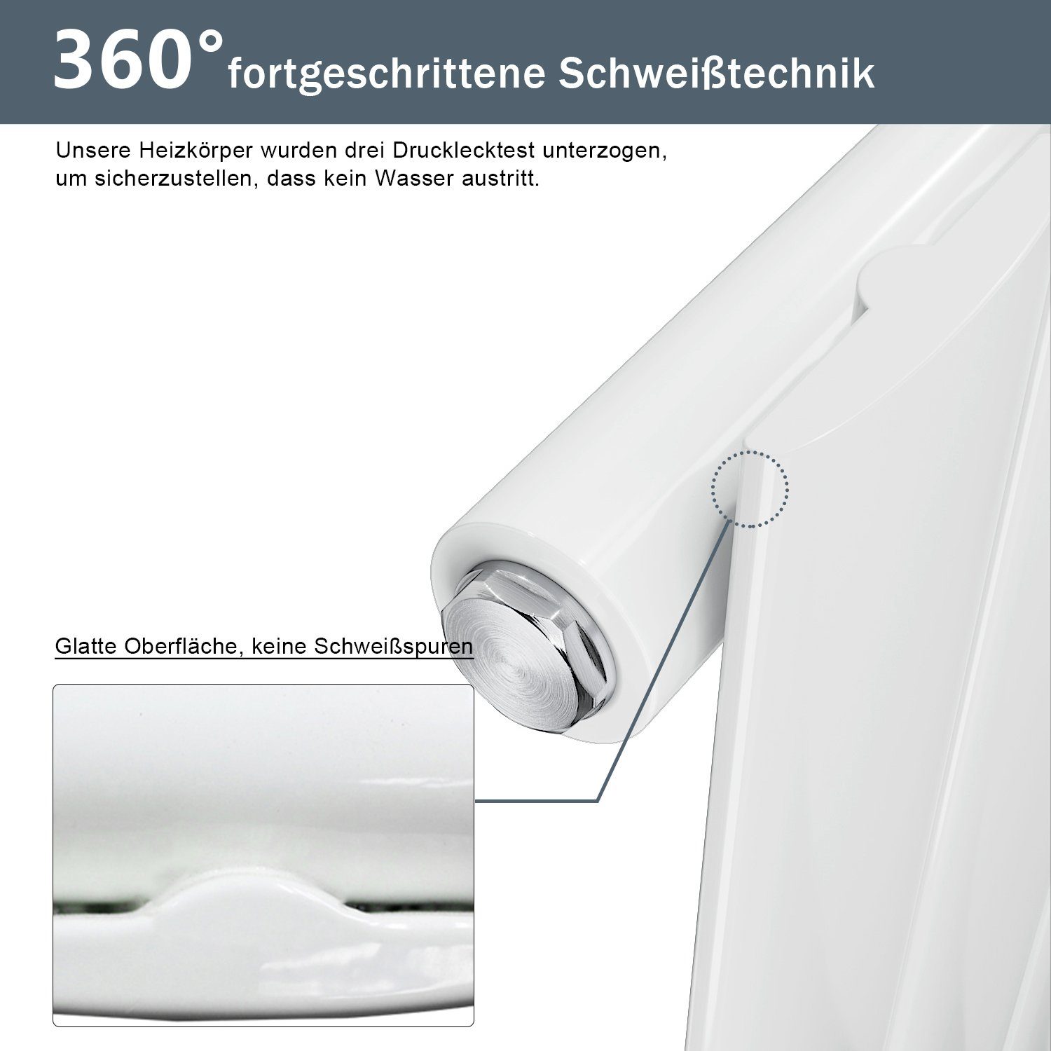 ELEGANT Heizkörper Heizkörper mit Multiblock Warmwasser Design