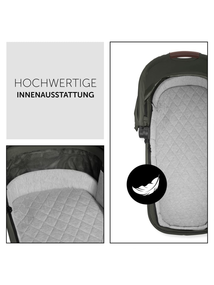 Hauck Faltbare Babywanne (Carrycot) für Walk N Care in schwarz,gruen günstig kaufen onesize