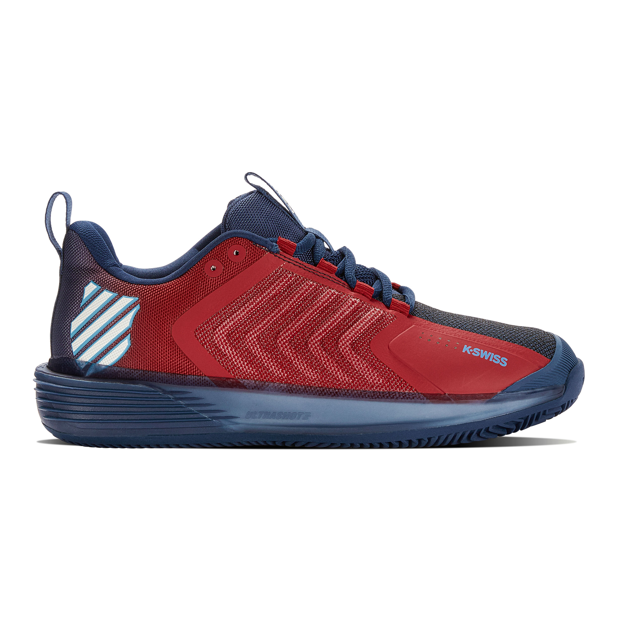 Ultrashot 3 Sandplatzschuh Herren - Dunkelrot, Dunkelblau