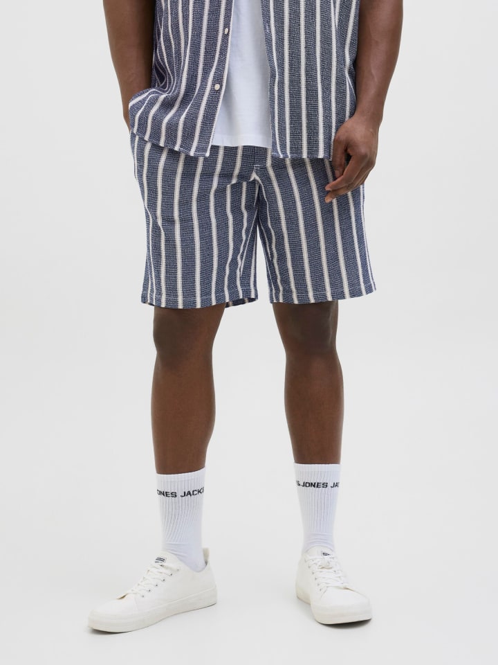 JACK & JONES PLUS Relaxed Fit Shorts in Ocean Cavern günstig kaufen