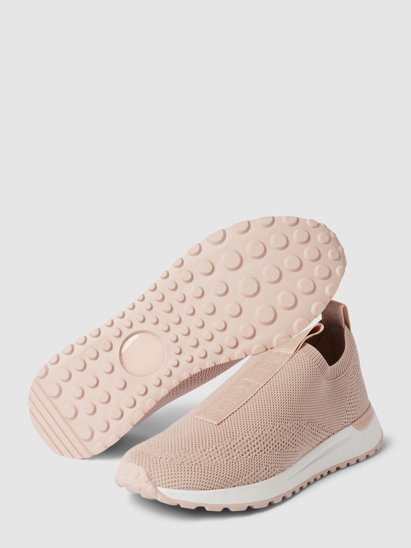 Sock-Sneaker mit Label-Details Modell 'BODIE' in hellrosa