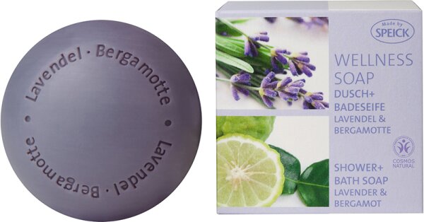 Speick Naturkosmetik Made by Speick Wellness Soap Lavendel & Berg Stückseife