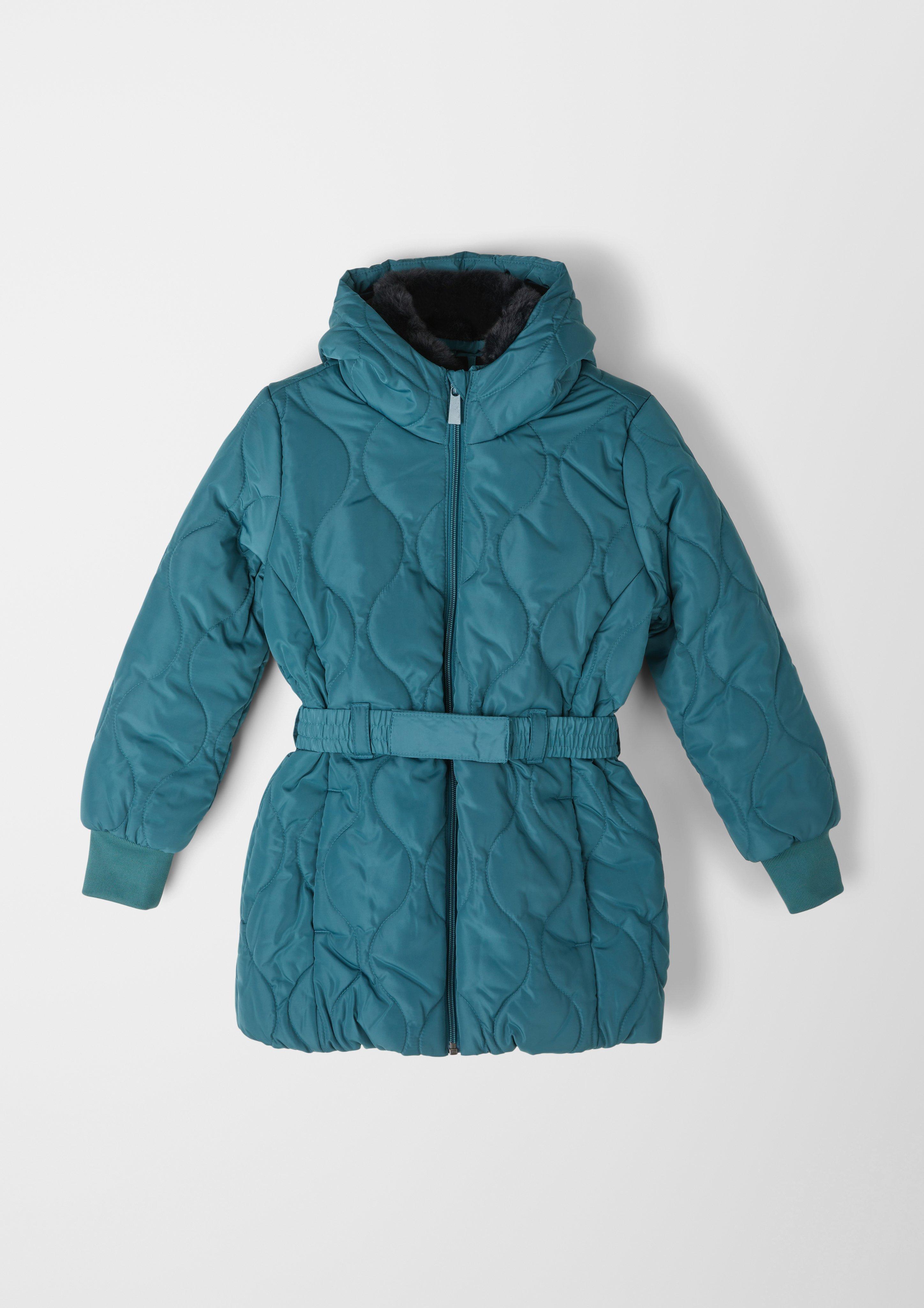 Steppmantel mit Fleece-Innenfutter  2120871-6734