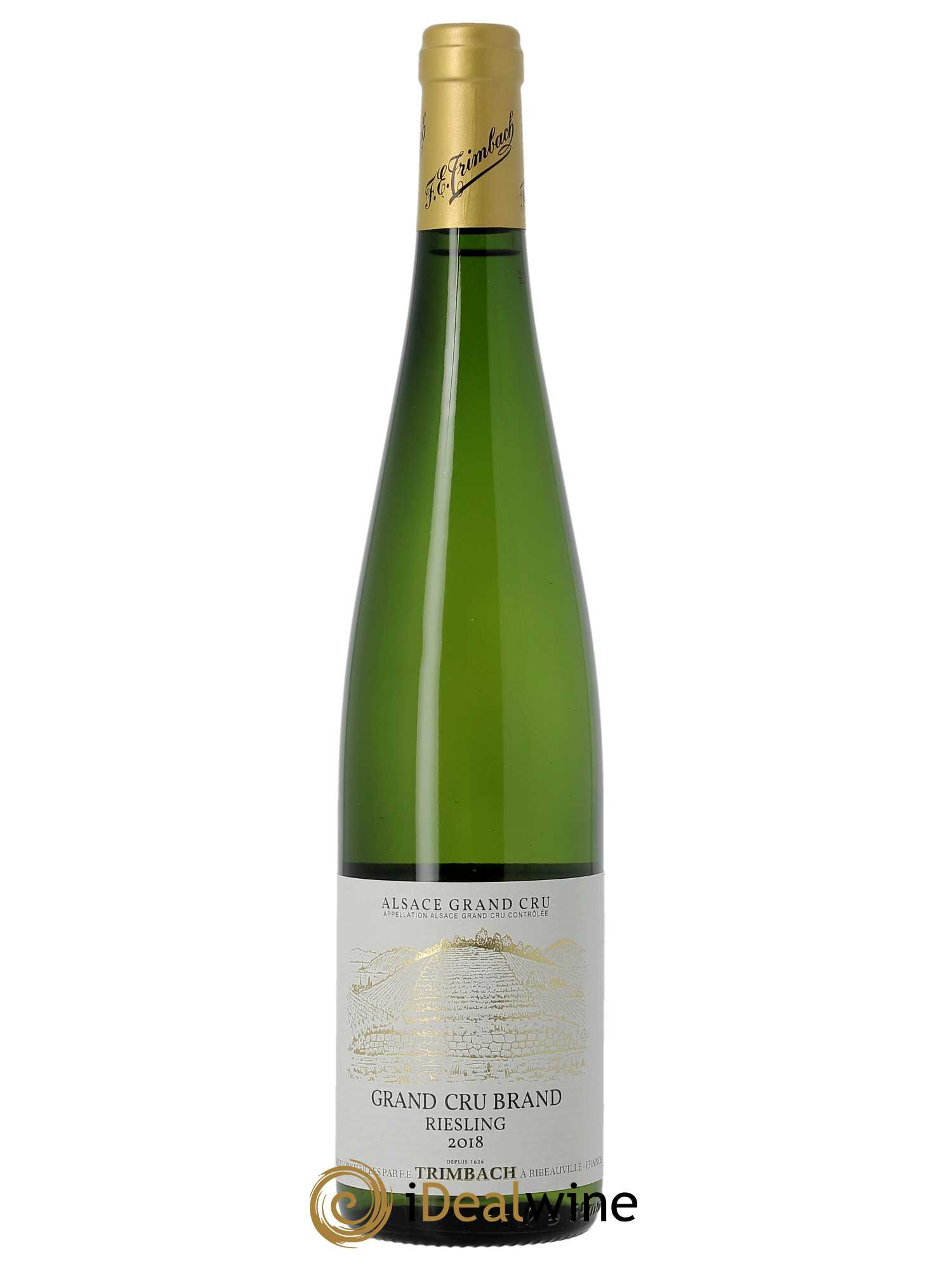 Riesling Grand Cru Brand Trimbach (Domaine)  2018 - Lot de 1 Bouteille