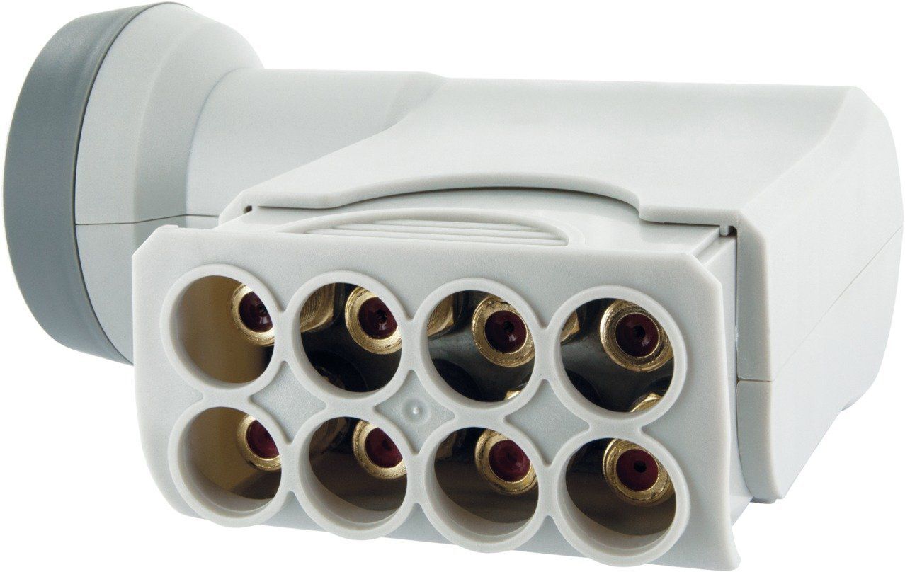 Schwaiger Unicable Quad LNB (4 + 2 TN) mit Wetterschutzabdeckung