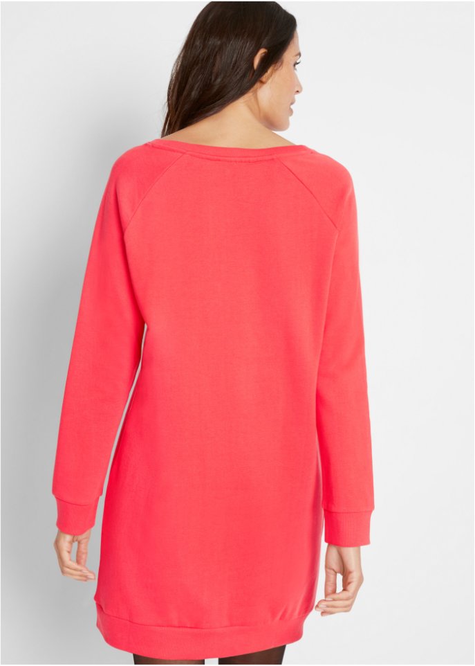 Sweatkleid mit Raglanärmeln