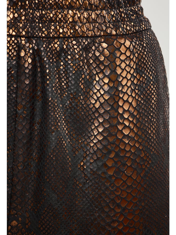 faina Shorts in Schwarz Kupfer günstig kaufen