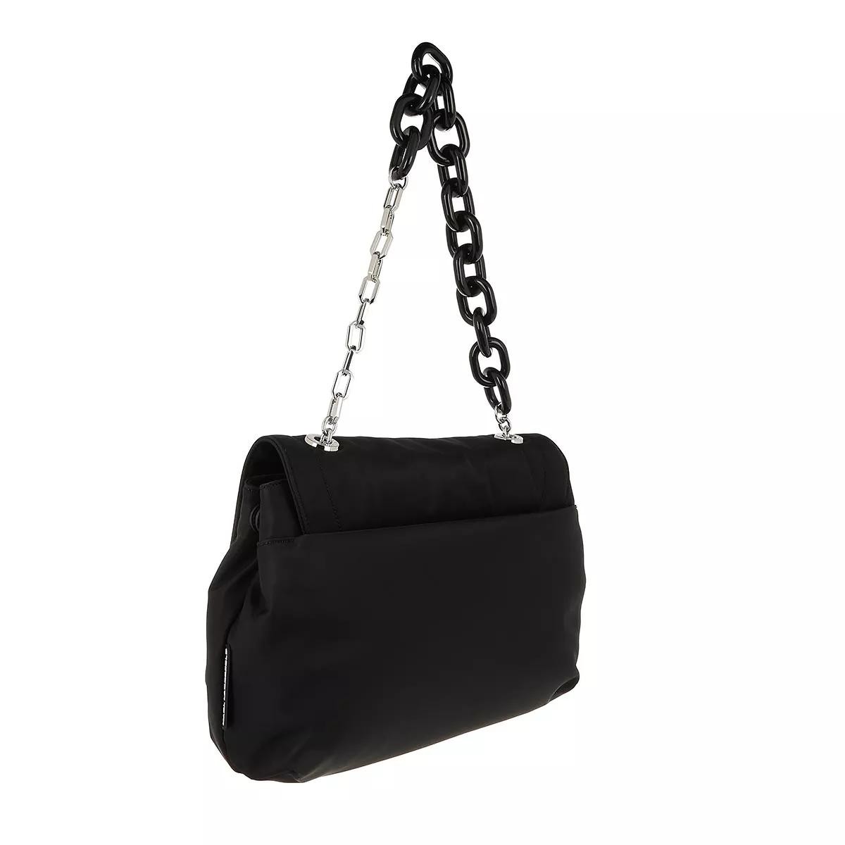 LAGERFELD Handtaschen schwarz Satchel