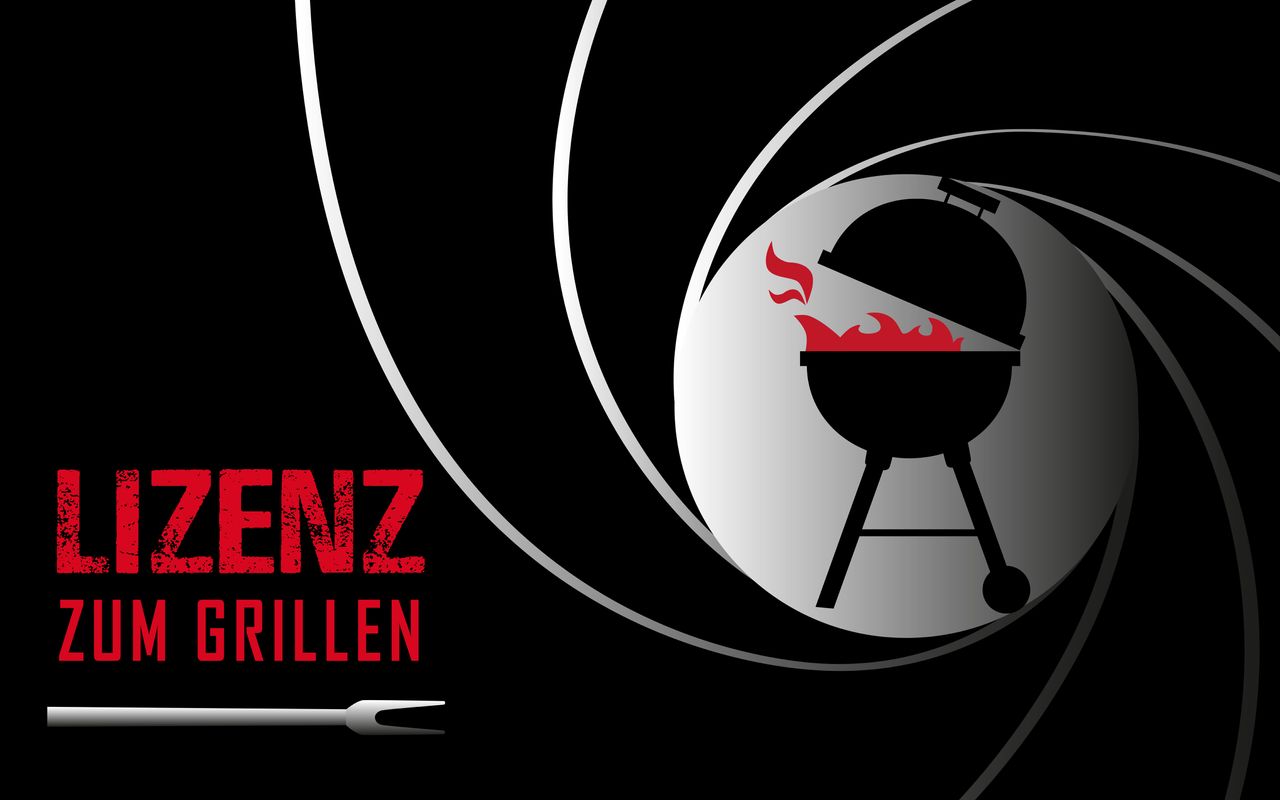 Schütte Peyer Syntex BBQ Matte Grillmatte  Lizenz zum Grillen Farbe Schwarz 75 x 120 cm