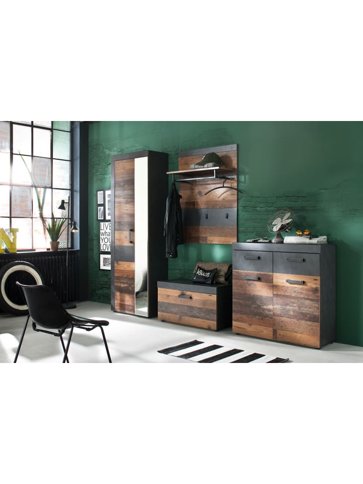 ebuy24 Garderobenaufstellung Irwin G Braun 265 x 37 cm günstig kaufen onesize