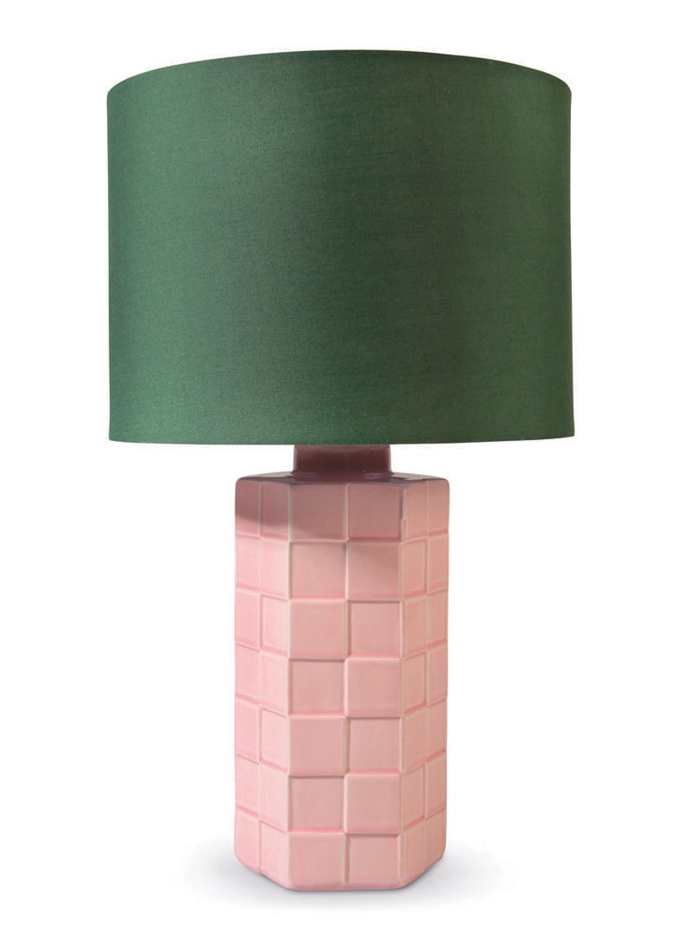 Lampa stołowa Klevering Check Ø25 cm
