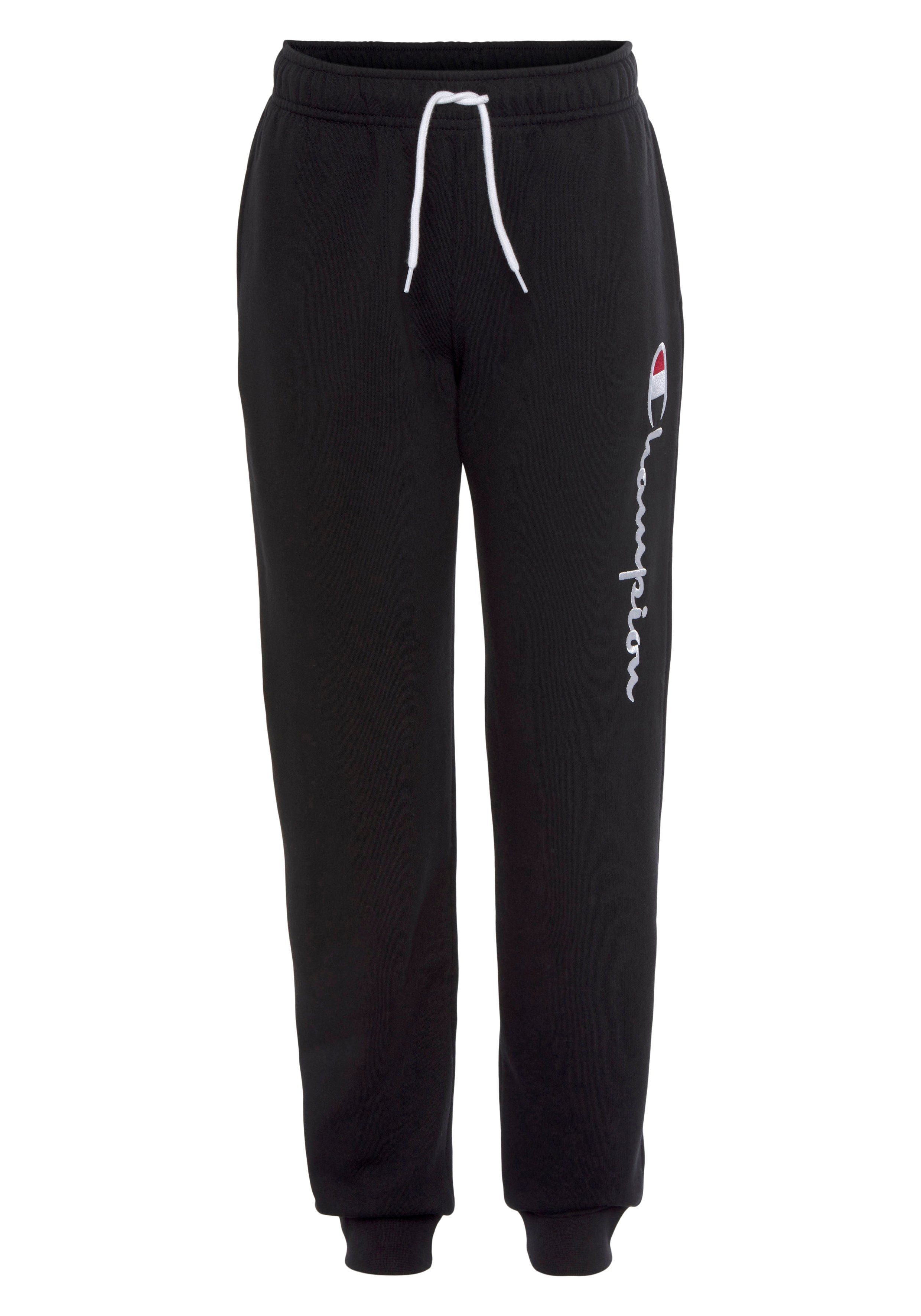 Champion Jogginghose Classic Rib Cuff Pants large Logo - für Kinder