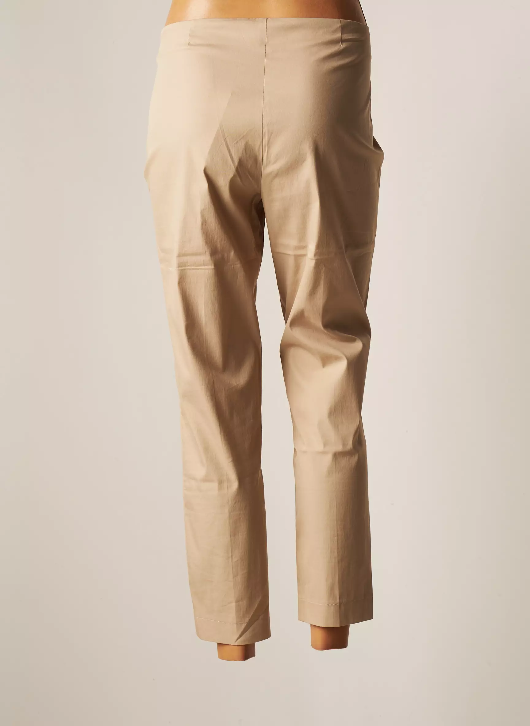 Ninati Pantalon7 8 Femme couleur beige