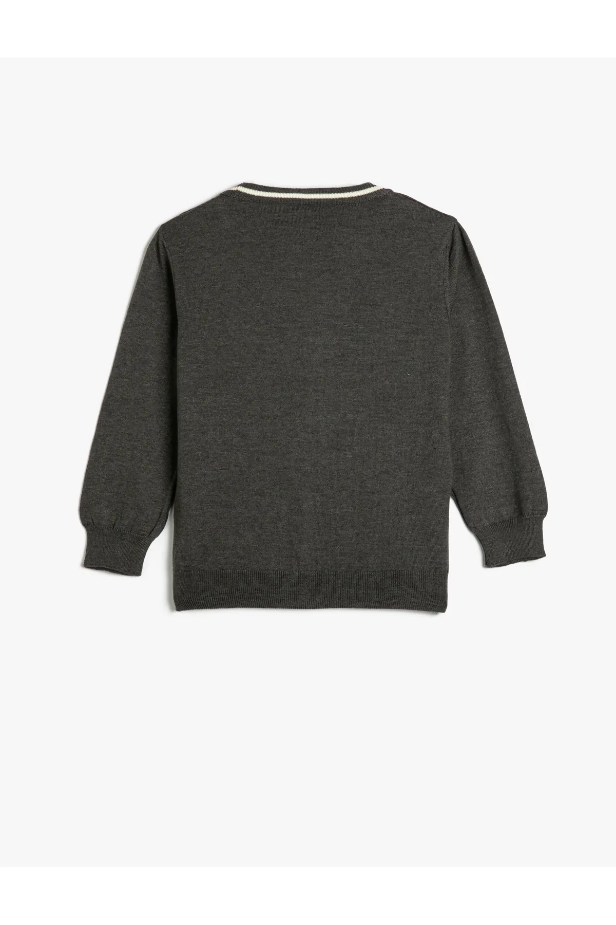 Koton  Strickjacke mit geknöpftem V-Ausschnitt
