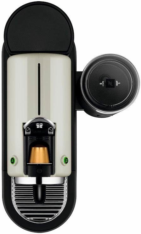 Nespresso Kapselmaschine CITIZ EN 267.WAE von DeLonghi, White, inkl. Aeroccino Milchaufschäumer, Willkommenspaket mit 7 Kapseln