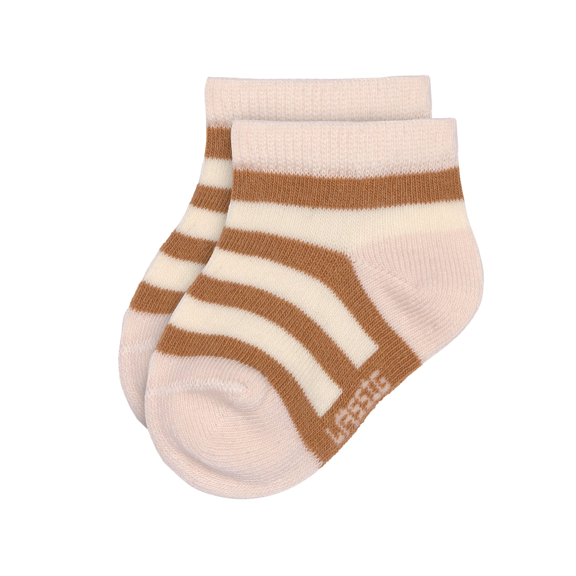 Kinder Sneaker Socken (3er-Set), Rosa Karamell