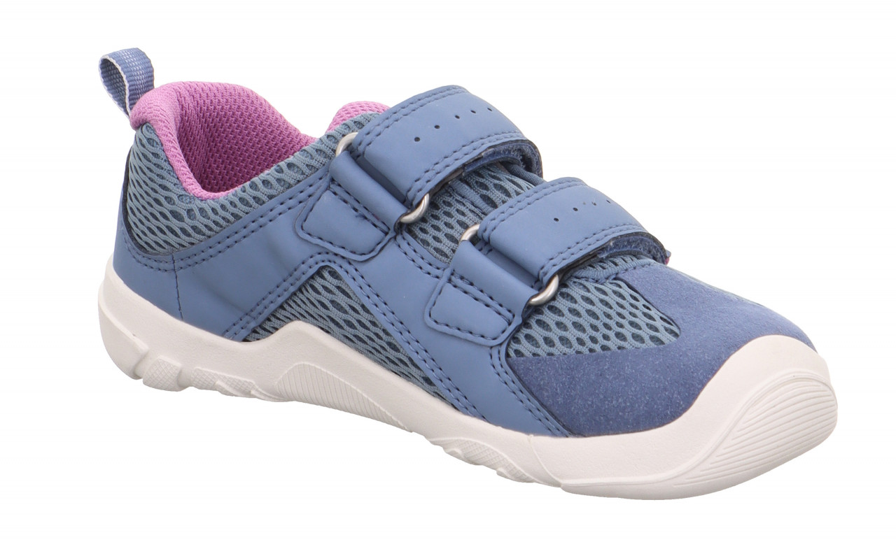 TRACE - Blau/LilaSneaker low mit Klettverschluss