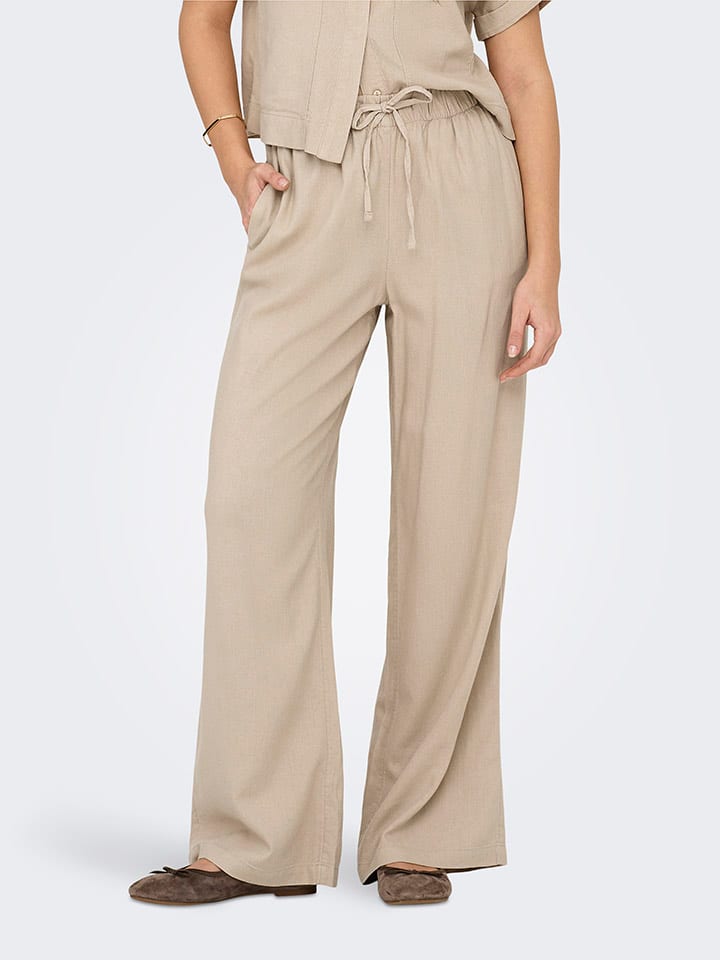 ONLY Hose in Beige günstig kaufen