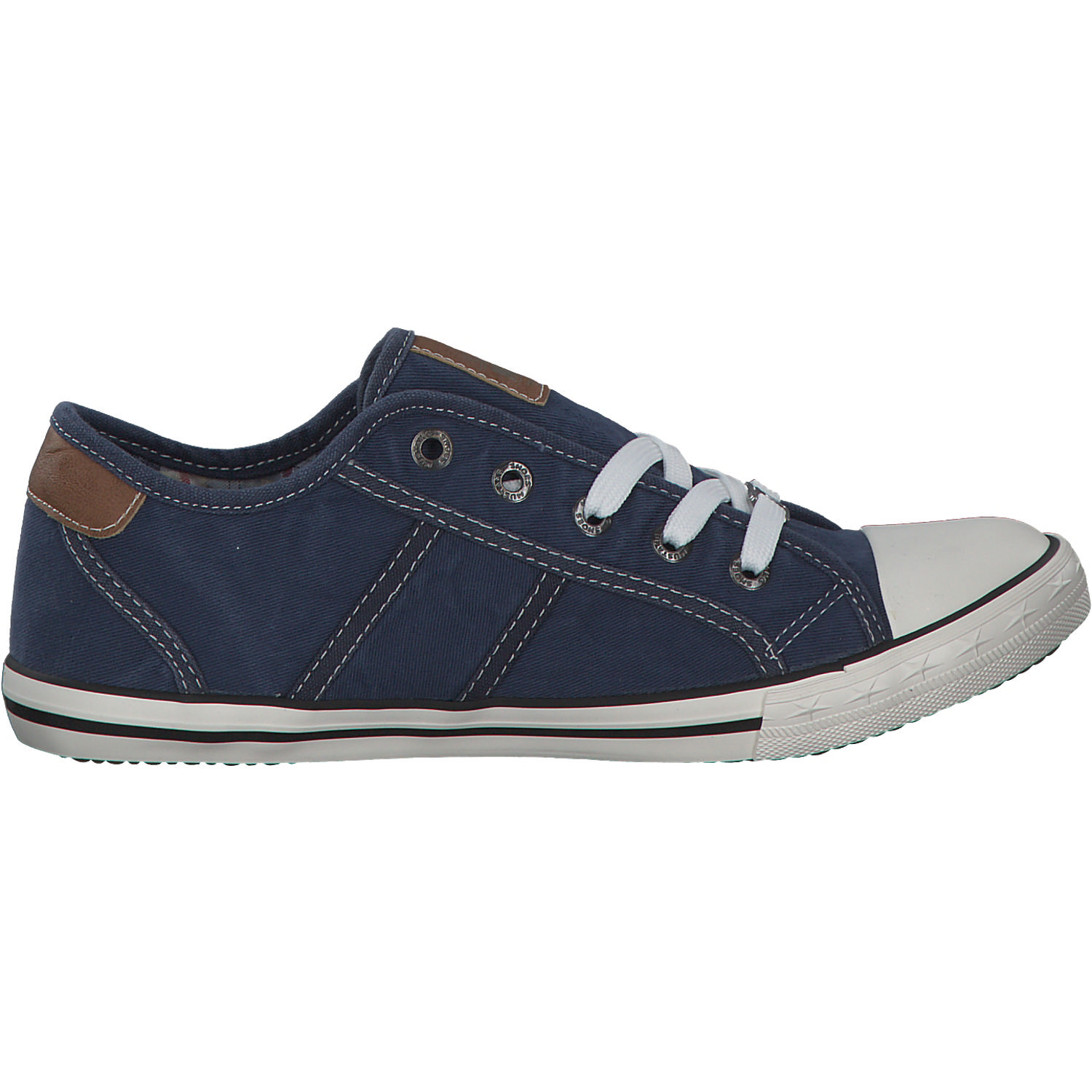 Mustang 1099302, Sneakers Low, Damen, Blau (Jeansblau)