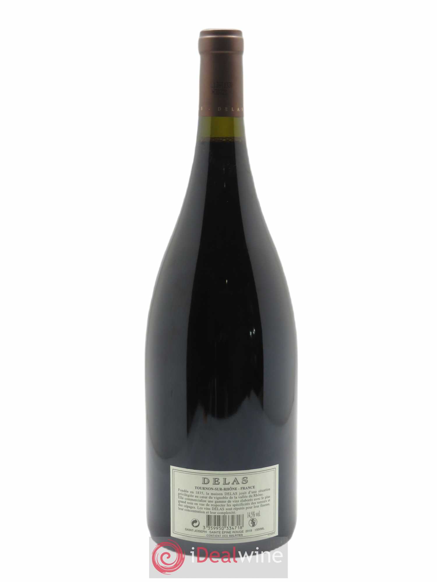 Saint-Joseph Sainte-Epine Delas Frères  2018 - Lot de 1 Magnum