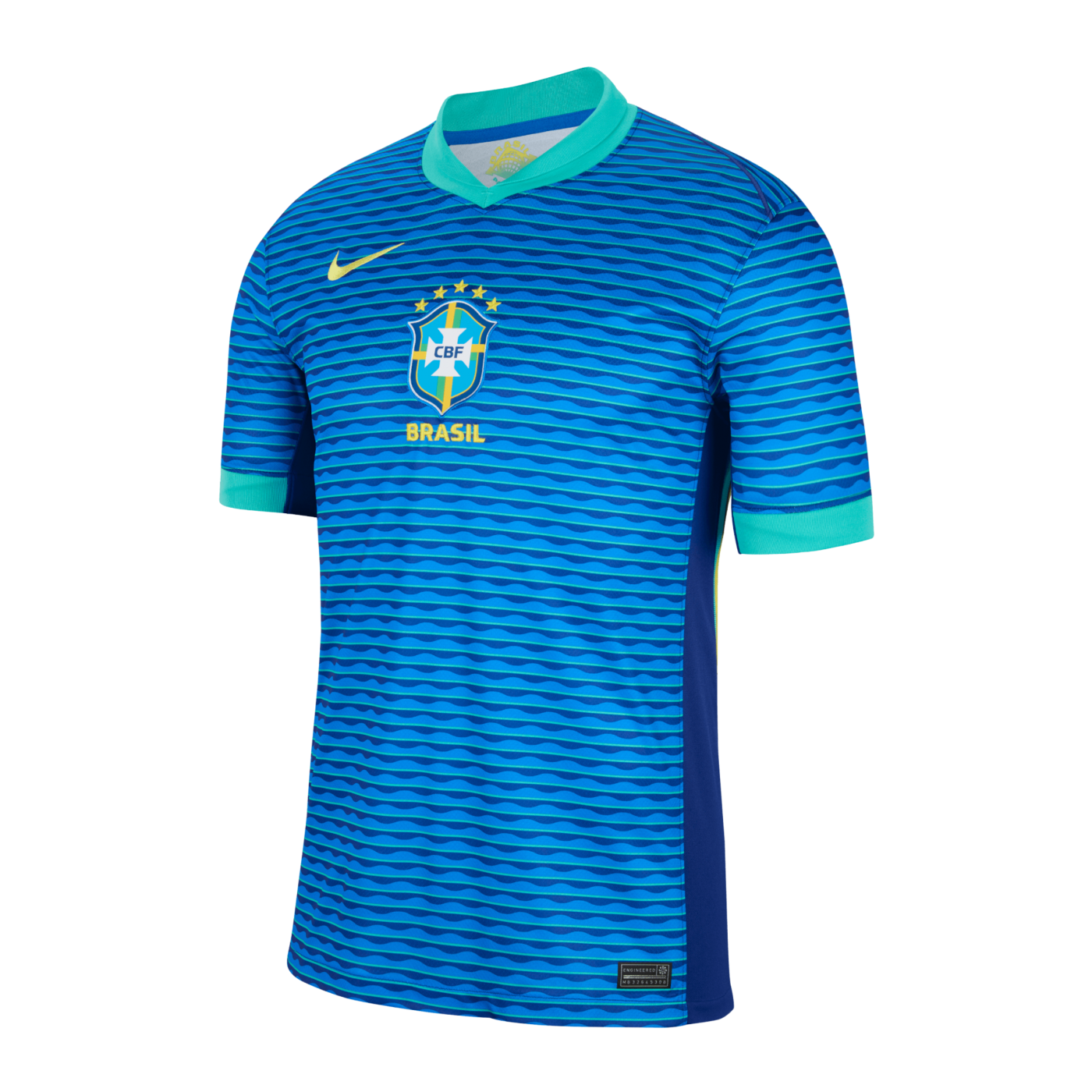 Nike Brasilien Trikot Away 2024 Blau F458