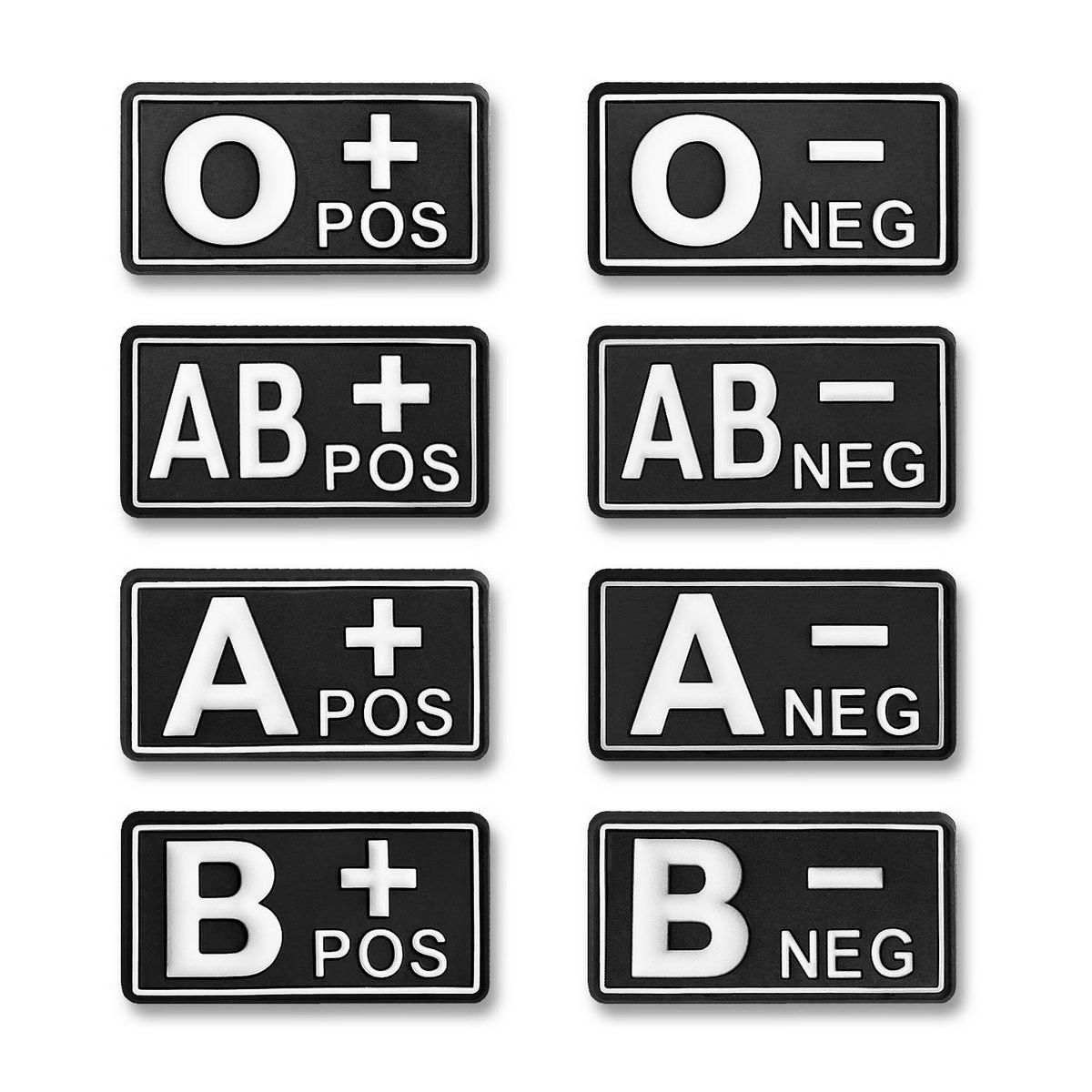 3-D Patch Blutgruppen