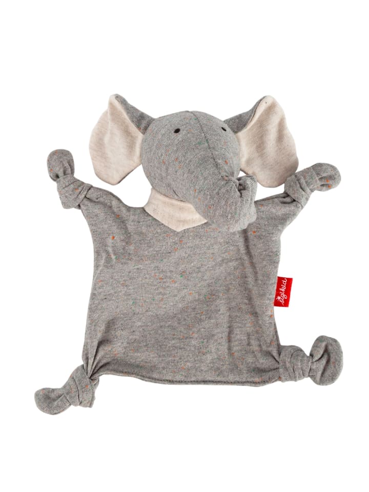 Sigikid Mini-Schnuffeltuch Elefant in grau günstig kaufen onesize
