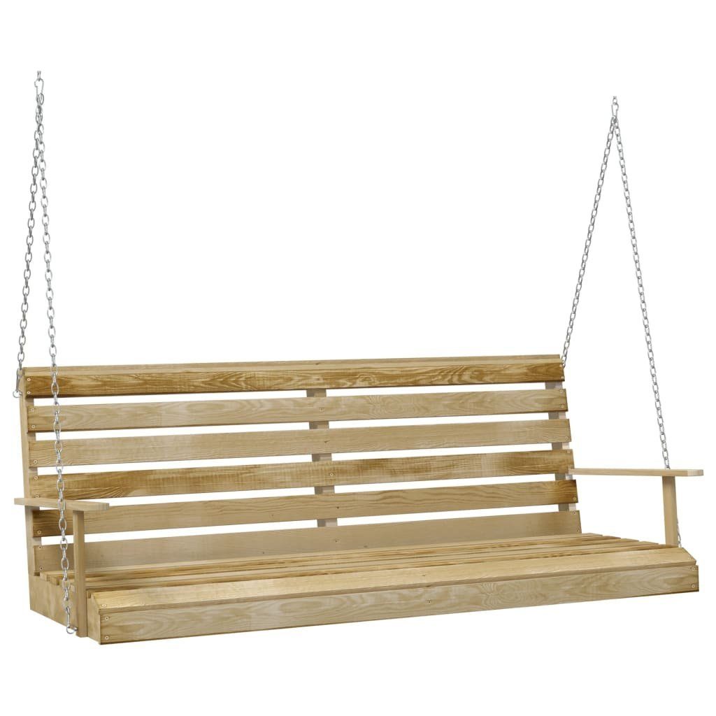 vidaXL Hollywoodschaukel Schaukelbank Imprägniertes Kiefernholz 155x65x60 cm, 1 tlg.