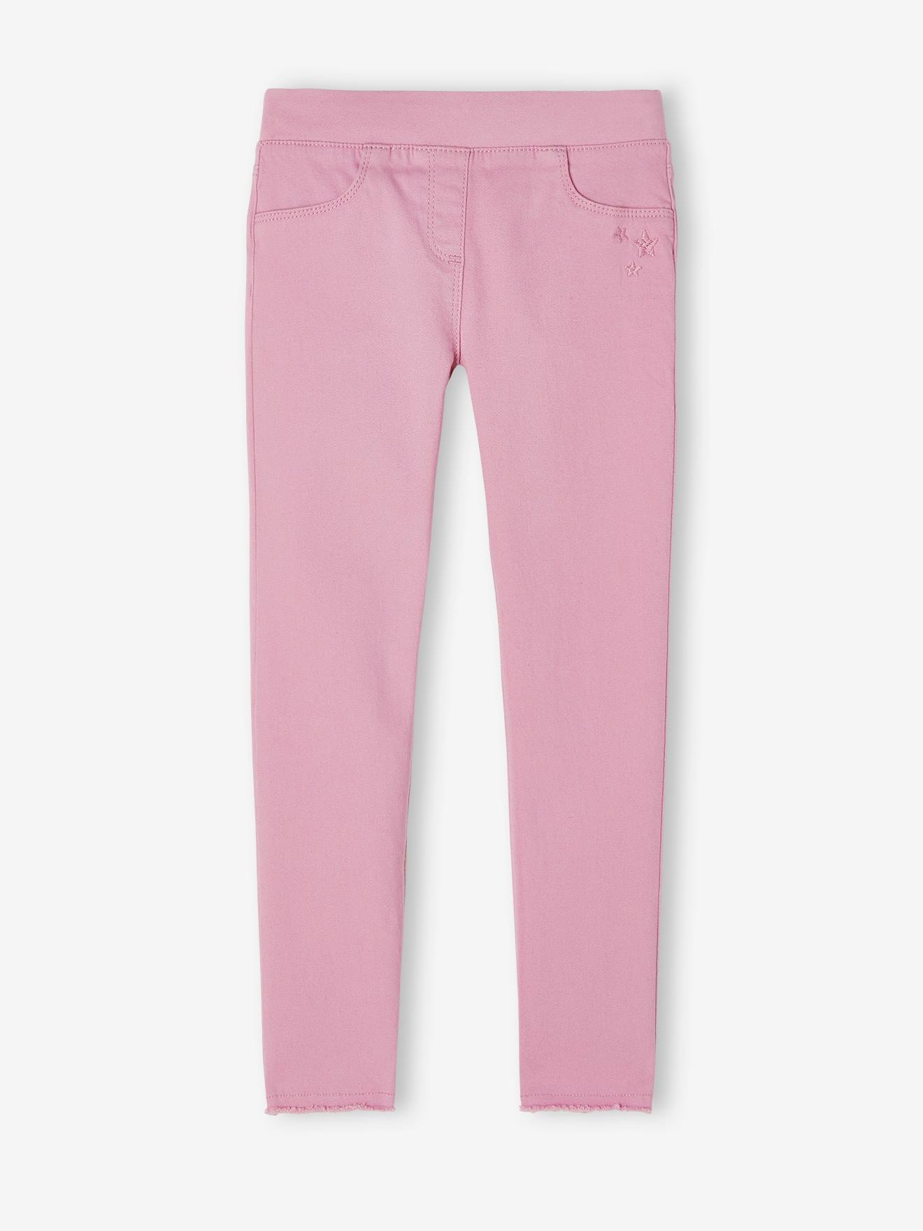 Tregging couleur fille caramel