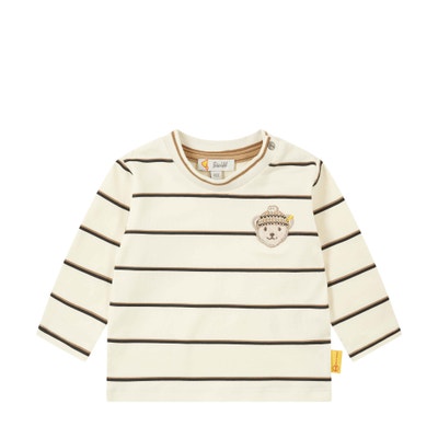 T-Shirt langarm, beige für Jungs