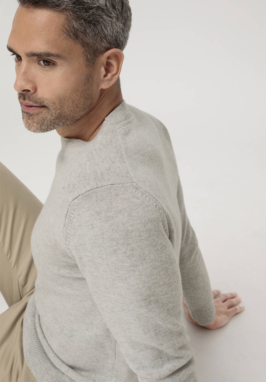 Pullover aus reiner Bio-Lambswool