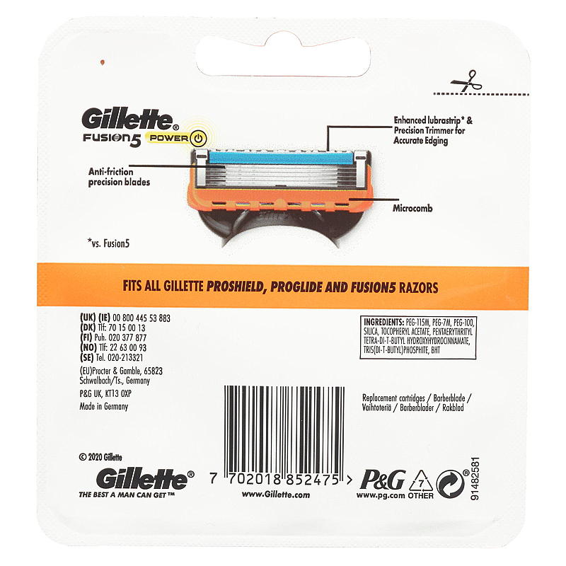 Gillette Gillette blader 4-pk Proglide Power