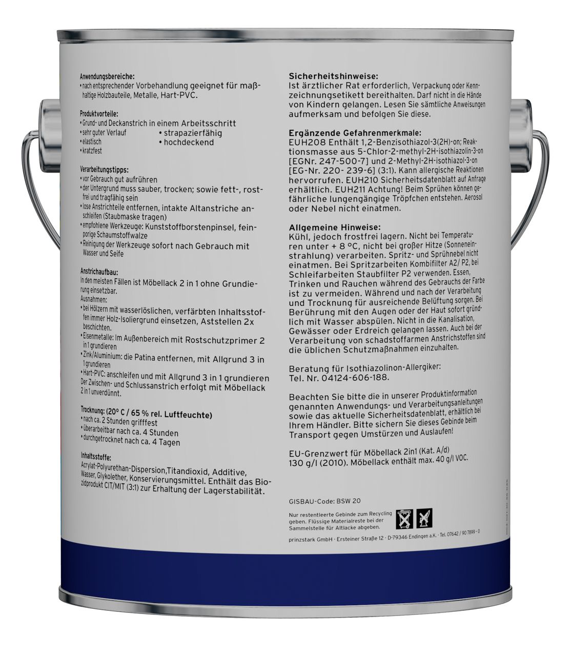 Plid Premium Möbellack Weisslack Türenlack Holzlack Spielzeugfarbe Weiß - Seidenglänzend