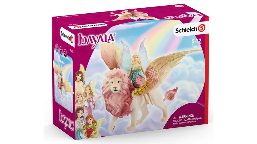 Schleich 70714 - bayala - Elfe auf geflügeltem Löwe