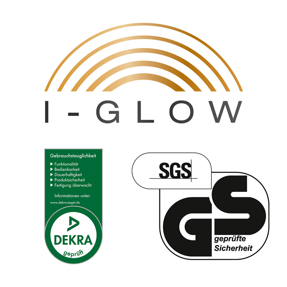 I-Glow 3D-LED-Leuchtstern XXL - Gelb