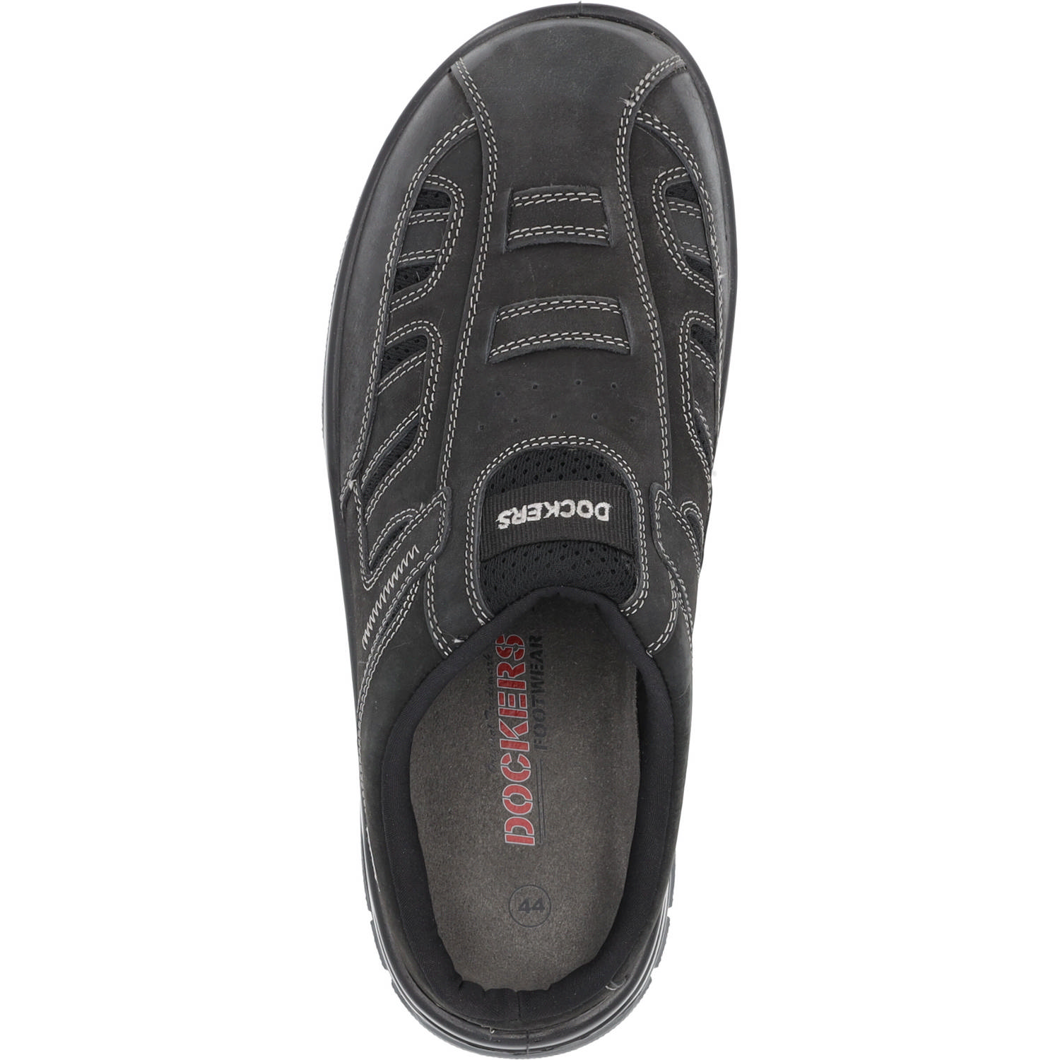 Dockers 52HU003, Clogs, Herren, Schwarz