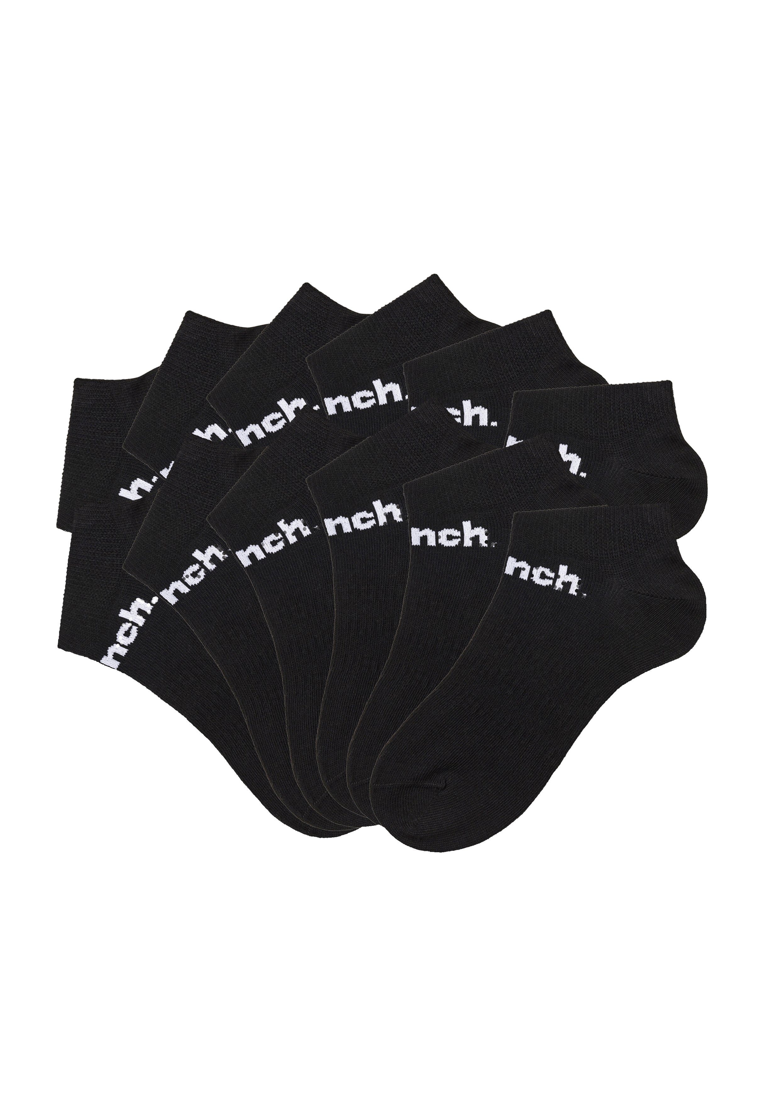 Bench. Sportsocken (Set, 12-Paar) Sneakersocken mit klassischem Logoschriftzug