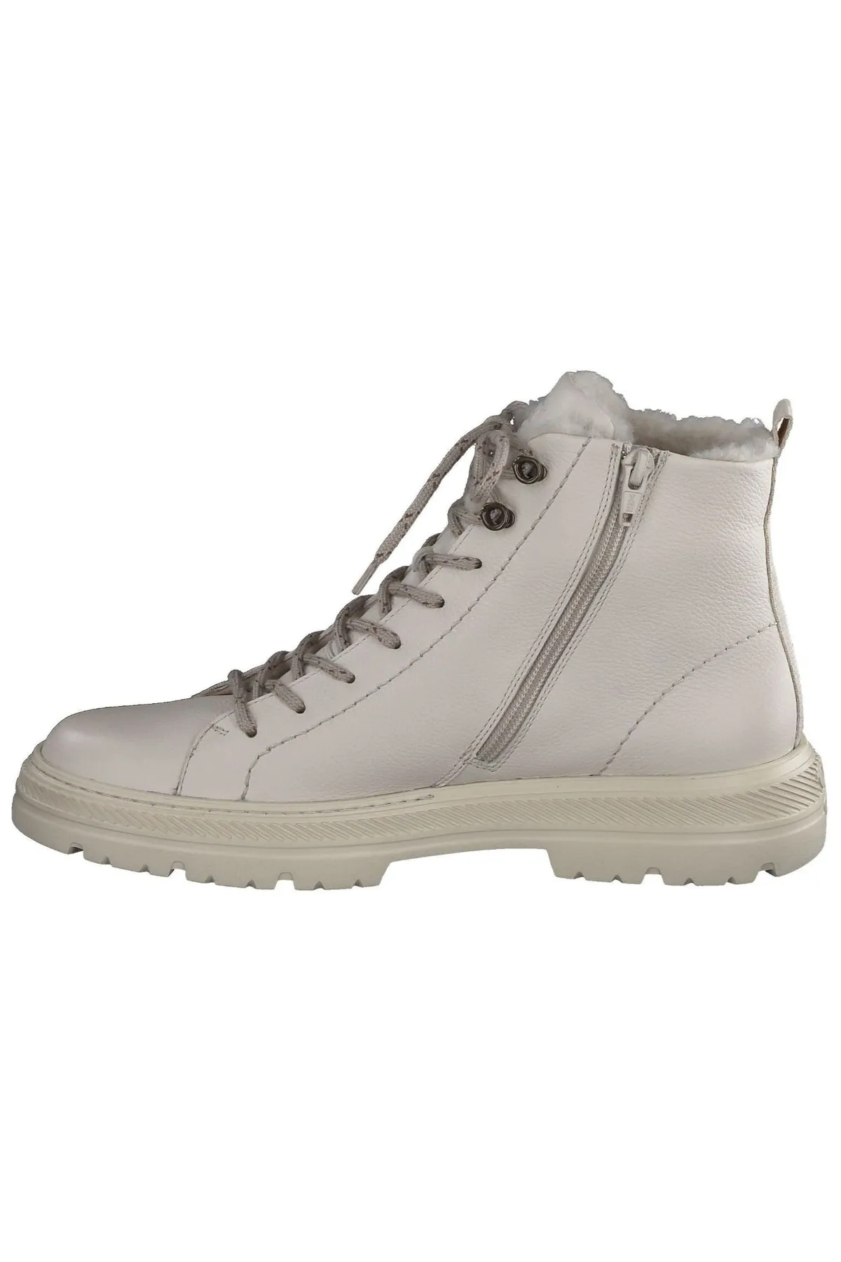Paul Green  Stiefelette - Beige - Blockabsatz