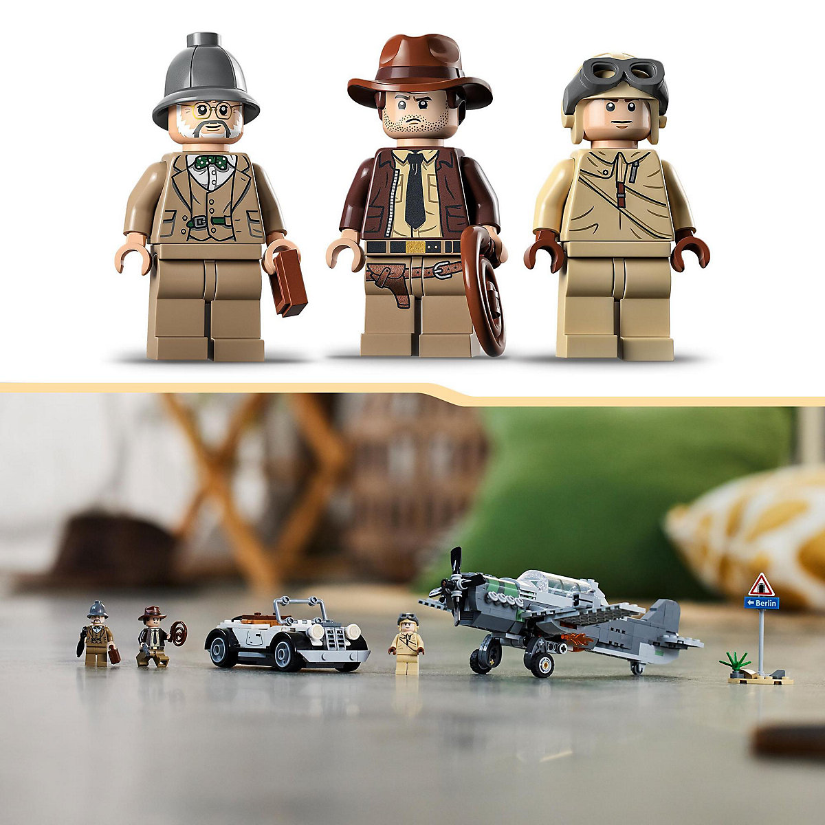 LEGO® Indiana Jones 77012 Flucht vor dem Jagdflugzeug